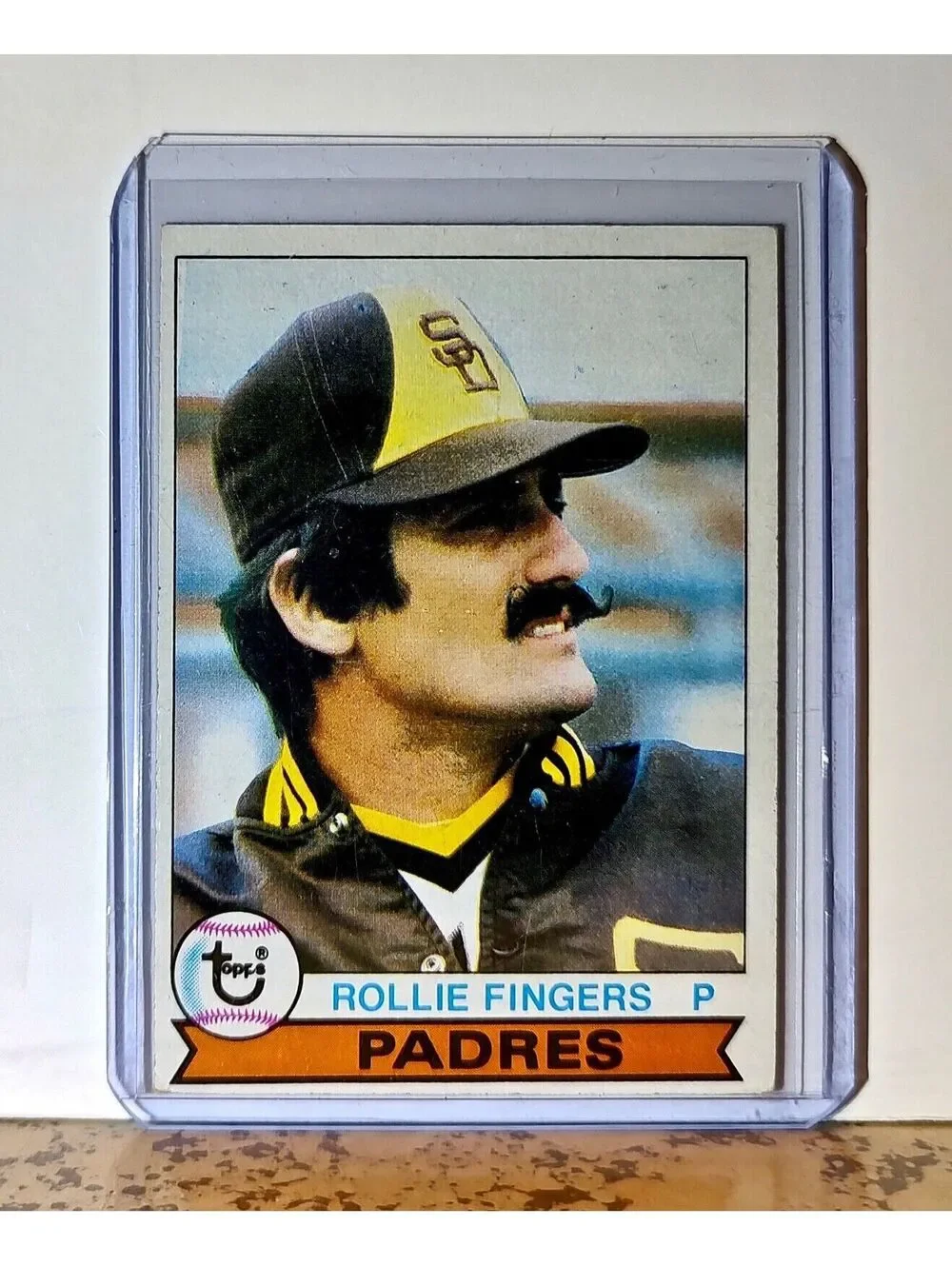 Rollie Fingers 1979 Topps MLB #390 Baseball Card San Diego Padres